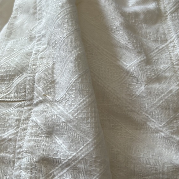 VINTAGE ESCADA FULL WRAP SKIRT IN IVORY WHITE - Picture 12 of 12